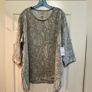 NWT ~ Croft & Barrow Top sz. 2X